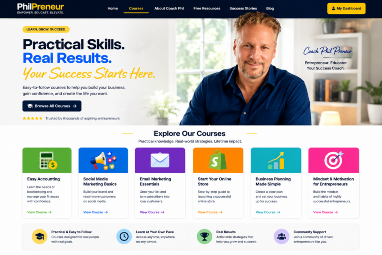 how to create a coach brand with courses